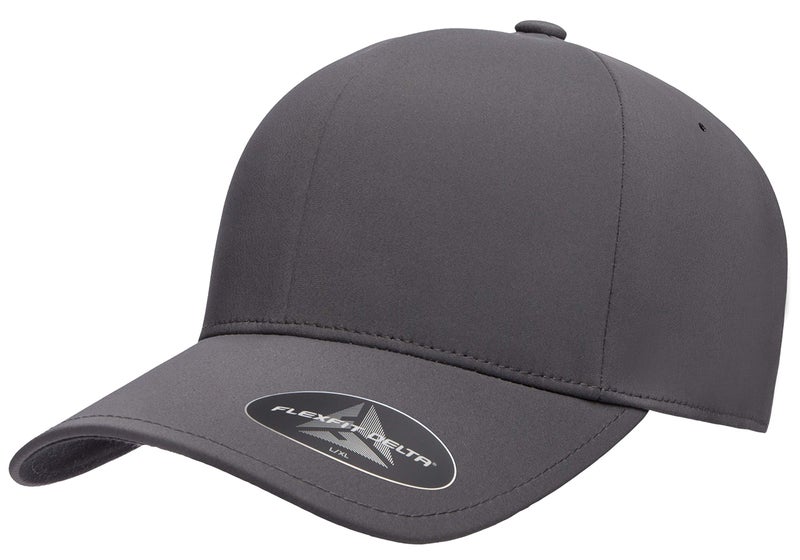 Flexfit Men's one_Size Delta Seamless Cap, Dark Grey, Small-Medium - Image 1